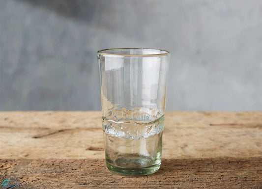 Transparent highball glass